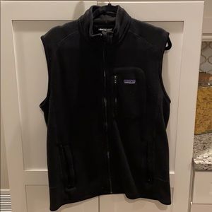 Large Patagonia Black Vest